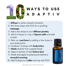 Carica l'immagine nel visualizzatore di Gallery, dōTERRA Adaptiv™ Oil - 15ml