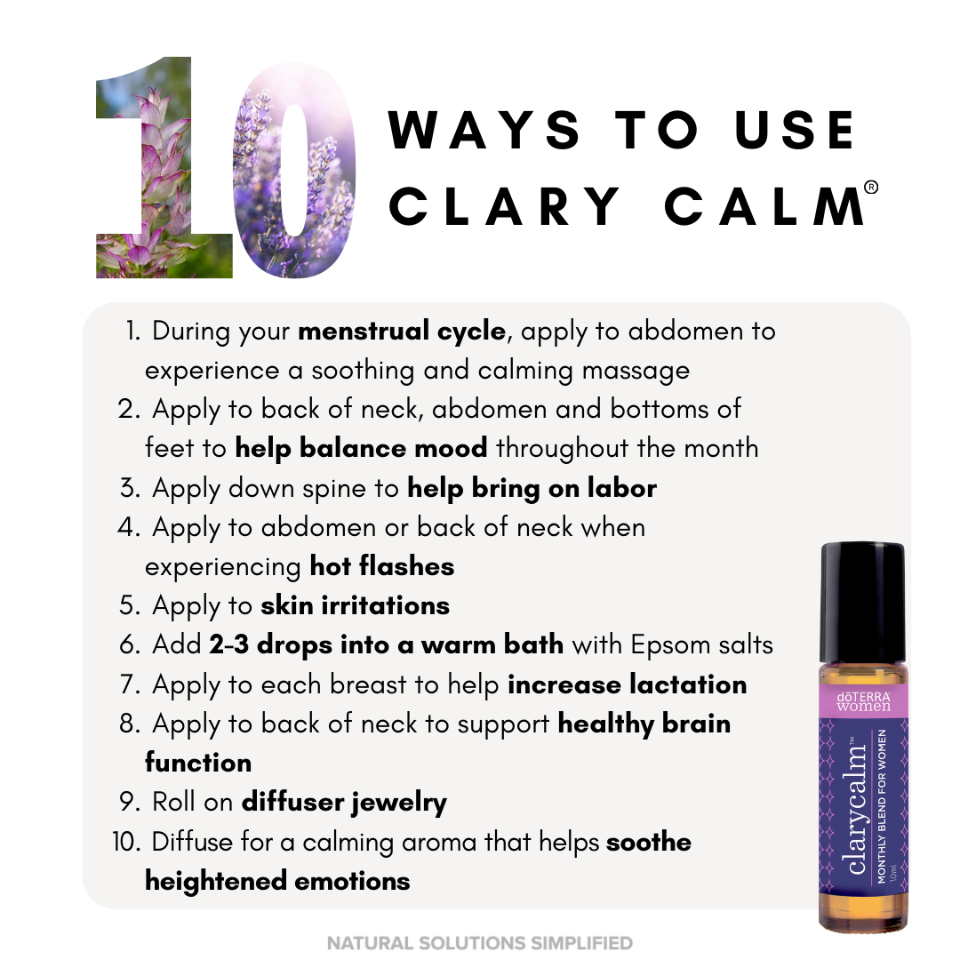 dōTERRA ClaryCalm® - 10ml – The Essential Oil Shop dōTERRA ClaryCalm® - 10ml – The Essential Oil Shop