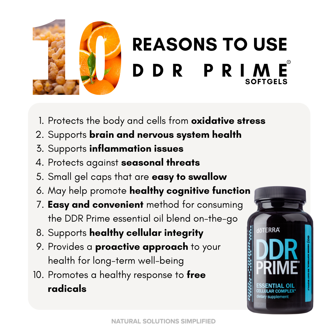 dōTERRA DDR Prime® Softgels – The Essential Oil Shop