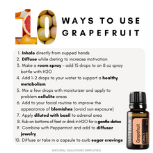 Laden Sie das Bild in den Galerie-Viewer, dōTERRA Ätherisches Grapefruitöl - 15ml