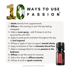 Laden Sie das Bild in den Galerie-Viewer, dōTERRA Passion® - 5ml