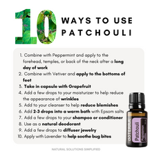 Carica l'immagine nel visualizzatore di Gallery, Olio essenziale di Patchouli dōTERRA - 15 ml