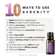 Carica l'immagine nel visualizzatore di Gallery, dōTERRA Serenity® - 15 ml