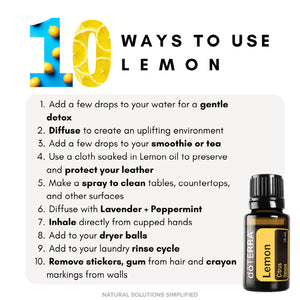 Olio essenziale di limone dōTERRA - 15 ml