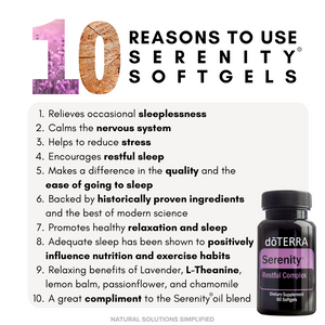 dōTERRA Serenity® Softgels